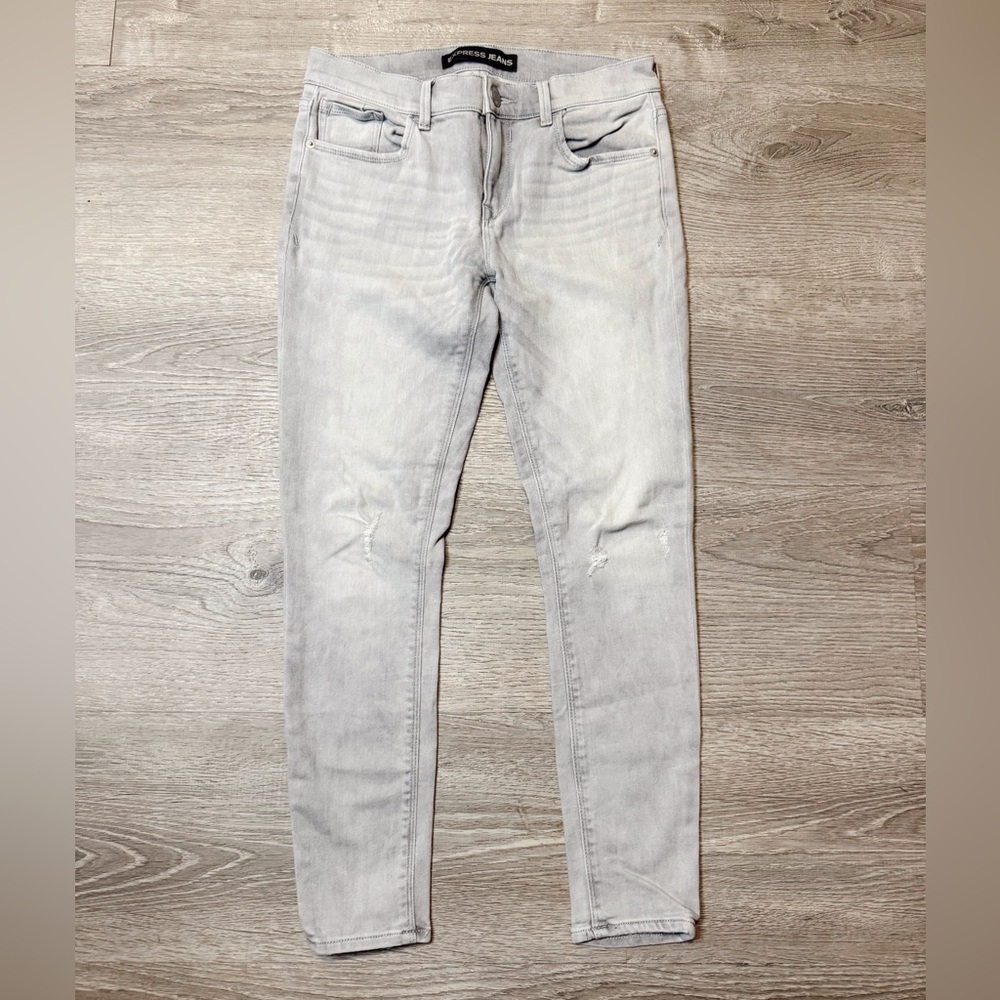 •EXPRESS• MIA MID RISE ANKLE LEGGING JEANS